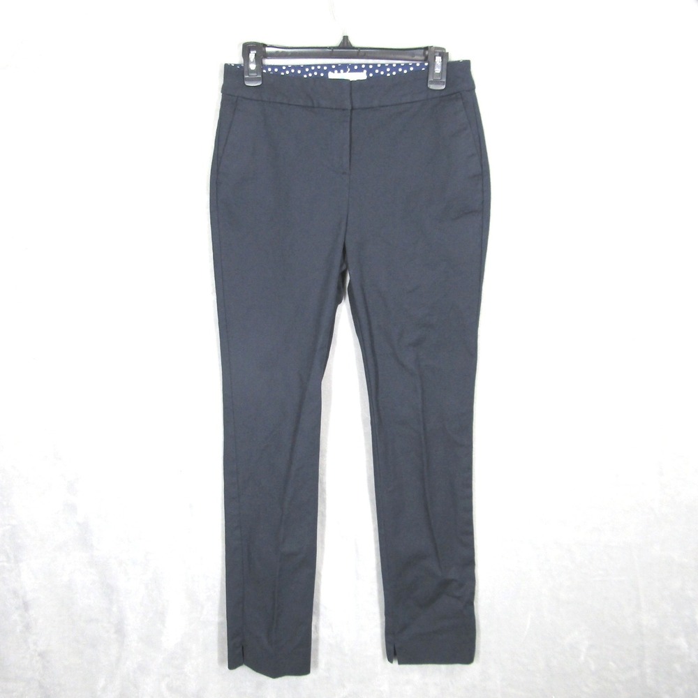Bodén Navy Blue Slim Fit Ankle Career Pants Women's US 6 R Business Casual